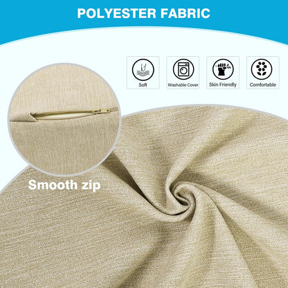 Back Support Pillow for Recliner Dual Layer Lumbar Support Pillow with Gel Memory Foam Ergonomic Orthopedic Couch Lumbar Cushions for Elderly Lower Back Pain Relief Washable Cover Brown