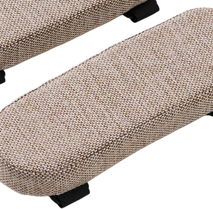 Office Chair Armrest Pad Elbow Cushion Thick Removable Cover Desk Chair Armrest Cushion Arm Padding for Recliners Sofa Home, Beige