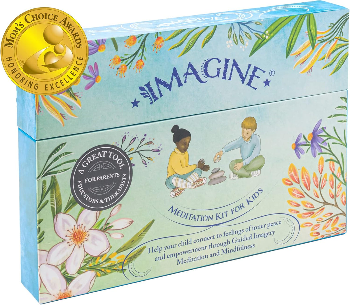 Imagine Mindfulness Cards for Kids – Award-Winning XL Meditation Cards