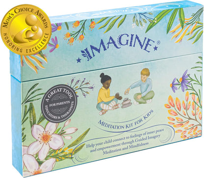 Imagine Mindfulness Cards for Kids – Award-Winning XL Meditation Cards