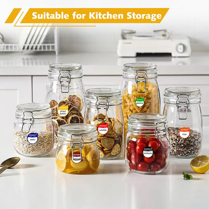 1680 Pcs 1" Square Day of The Week Labels, Removable & Writable Food Stickers in English/Español/Français for Restaurant Kitchen Containers and Inventory Management (Inches, 1 x 1)