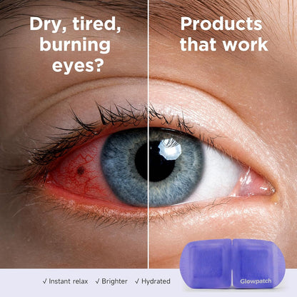 16 Pack Steam Eye Masks Disposable for Dry Eyes, Unscented