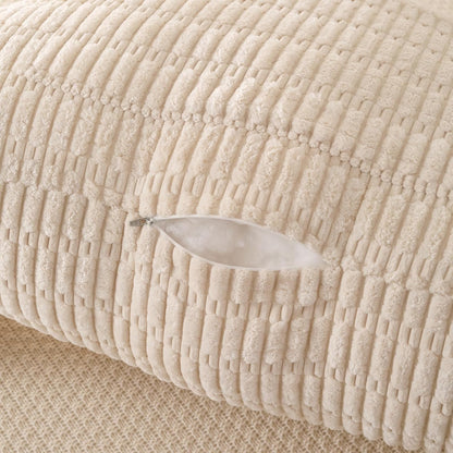 Reading Pillow with Arms for Sitting in Bed,Backrest,White Flannel,M | 17" Backrest Supports Back for College Students,Elbows & Forearms for Dorm Reading,Gaming,Watching TV