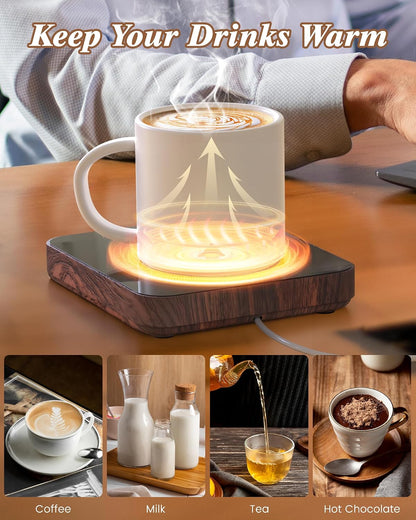 Coffee Mug Warmer for Desk with Auto Shut Off, Mug Warmer for Desk, Coffee Warmer for Desk Office Home