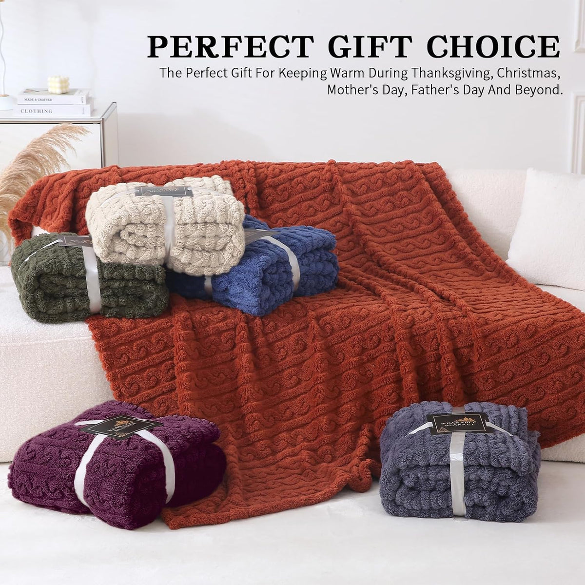 Wearable Blanket Sherpa Fleece Shawl Blanket with Pockets Blanket Poncho Cape for Adults, Cozy Shawl TV Throw Blankets