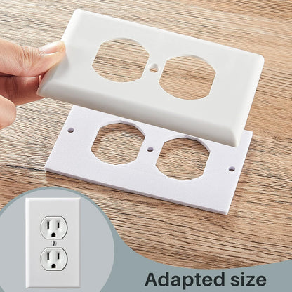 50 Pack Outlet Wall Plate Insulation Gasket Weatherproof Wall Gasket Replacement EVA Insulation Foam Gasket Sealer Outlet Pads Insulated Covers Plug Sealer Light Switch Socket