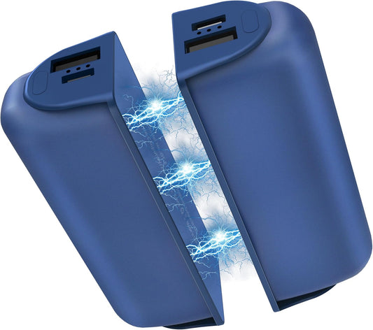 Hand Warmers Rechargeable 2 Pack,10000mAh Split-Magnetic Electric AI Handwarmer Power Bank,3 Levels, Camping,Hunting in Winter