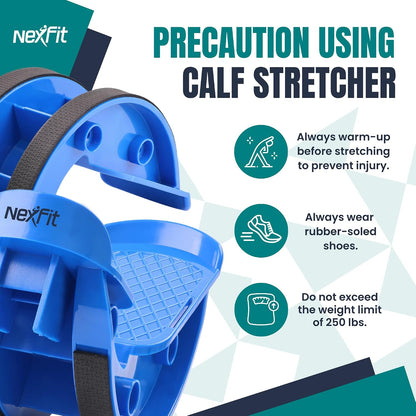 Foot & Calf Stretcher – Premium Stretcher for Plantar Fasciitis, Achilles Tendonitis Relief – Foot Rocker with Durable, Slip-Resistant Design - Stretch Guide for Effective Leg Flexibility
