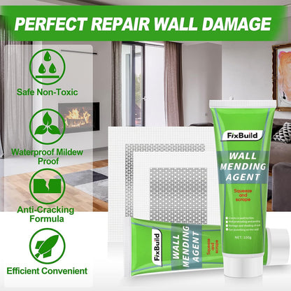 Drywall Repair Kit, 13 Piece Aluminum Wall Repair Patch Kit, 2/4/6/8 inch Aluminum Drywall Patch, Quick Fix Plaster