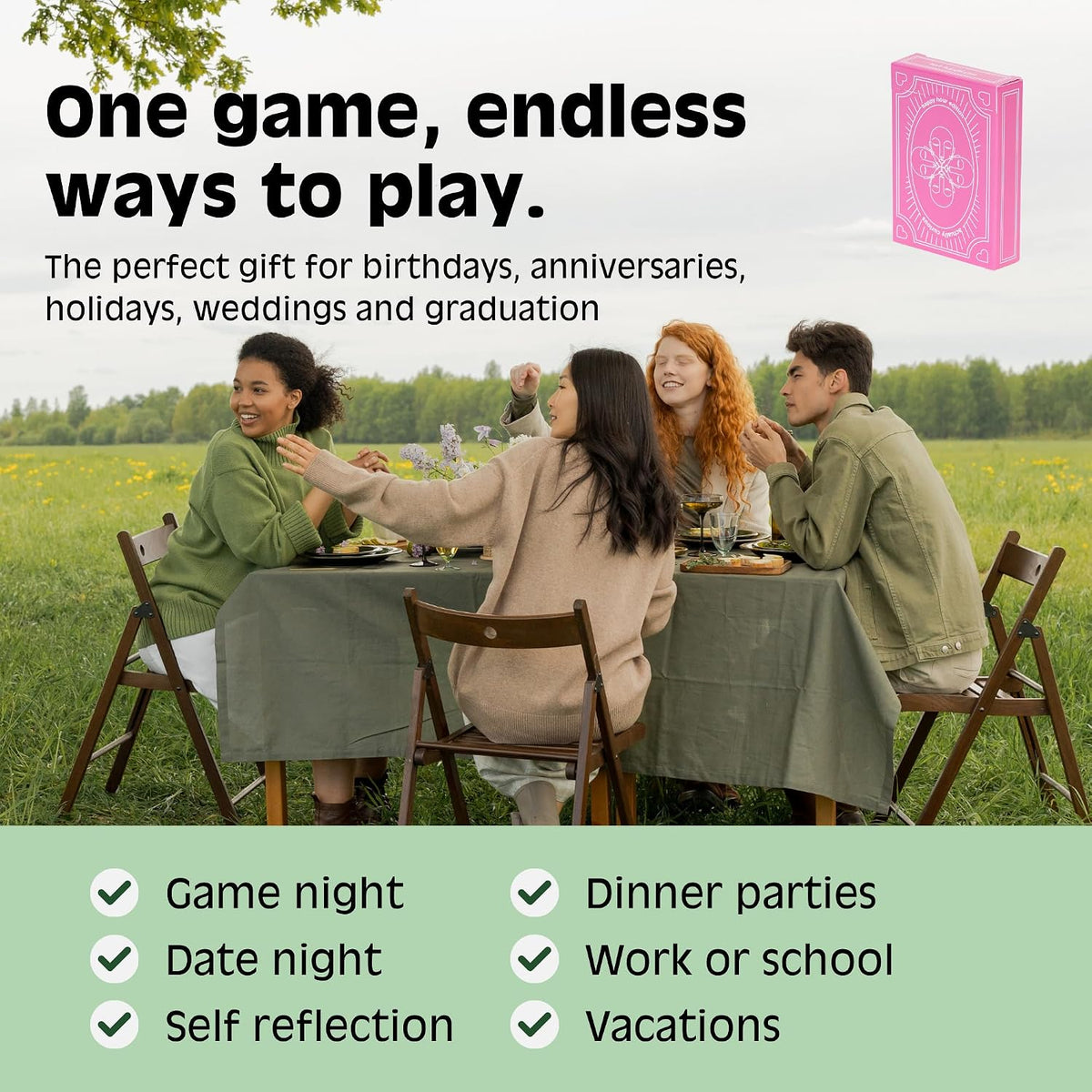 Actually Curious Happy Hour Edition Icebreaker Conversation Cards