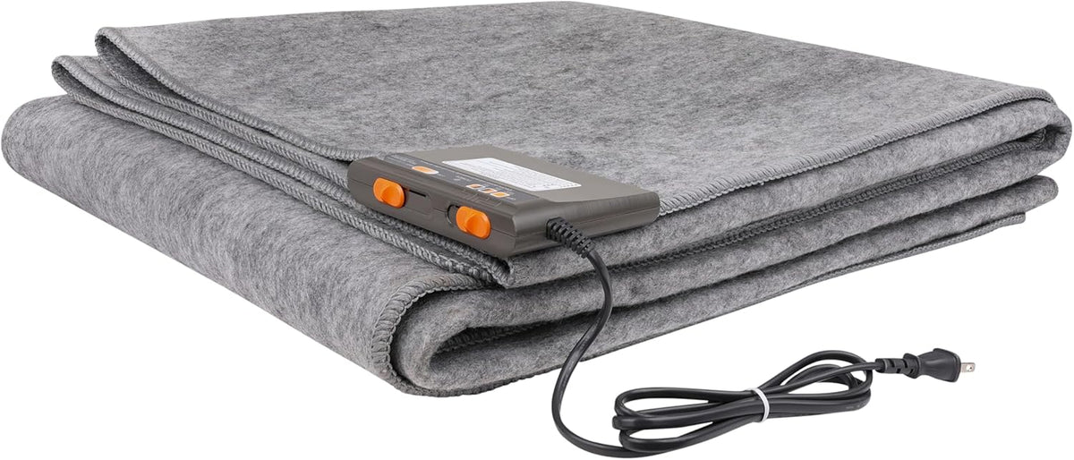 Hot Carpet Under Rug Instant Radiant Floor Heater Electric Mat Heated Area Rug Great for Yoga (720 Watt 92" x 76.5" Inches) Made in Seattle WA