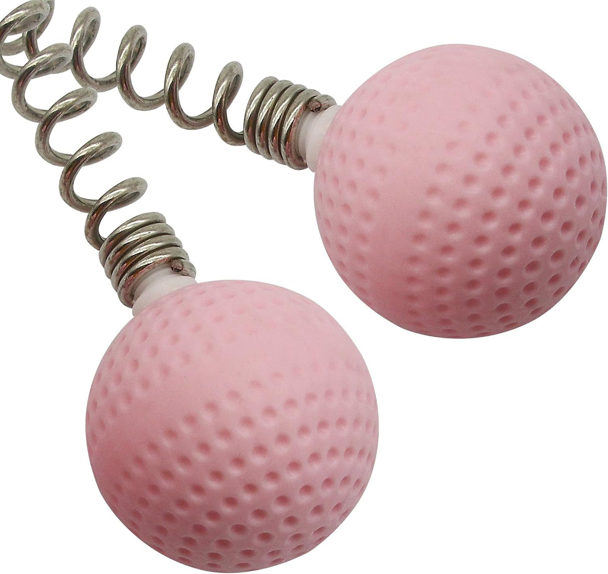 SinLoon Massager Ball Hammer(2-Pack) Hammer Stick Manual Beat Golf Ball Massager Back Shoulder Massage Full Body Reduce Fatigue Pain(Pink)