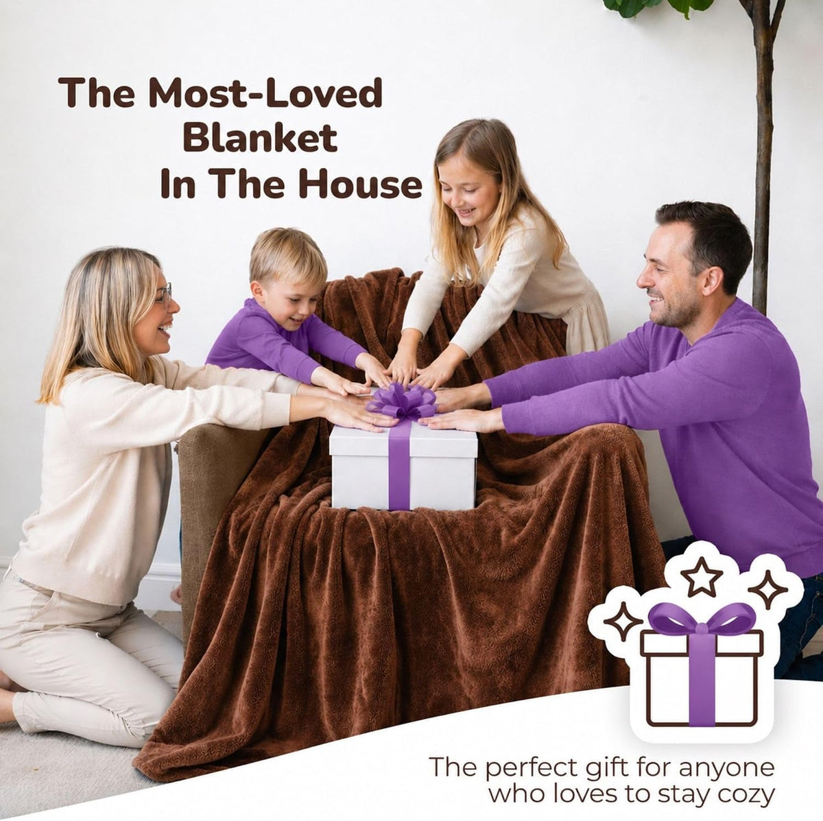 Super Blanky Wearable Blankets for Women & Men, Dorm Room Essentials, Gift for Her, Gifts for Women, Wife Birthday Gift Ideas