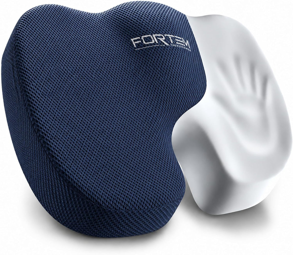 FORTEM Seat Cushion, Office Chair Cushion for Tailbone Sciatica Pain Relief