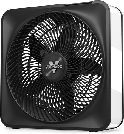 Vornado Model 80 High Velocity Box Fan, 20 Inch, 5 Speeds, Powerful Airflow