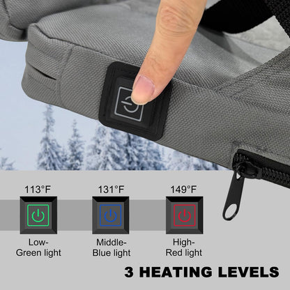 Heated Seat Cushion,Foldable Stadium Seats for Bleachers,Portable Seat Pad,USB Powered Great for Outdoor Sports,Camping,Concerts