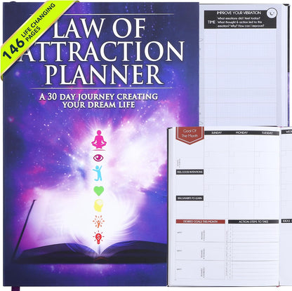 Freedom Mastery Daily Journal of Gratitude, Productivity & Habit Tracker | Undated 90-Day Planner with Daily Reflection, Mindfulness, Positivity, Vision Board & Stickers, Gratitude Journal for Women