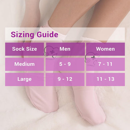 Zomaple Cold Therapy Socks, 2 Gel Packs for Neuropathy & Hot Feet Comfort