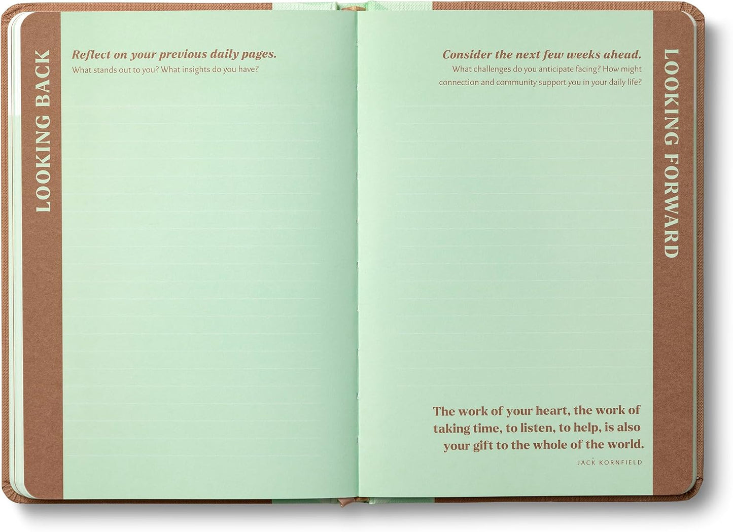 Compendium – Connection Every Day Guided Journal: A Daily Practice for Community and Self-Reflection – A 5-Minute-a-Day Personal Growth Notebook – An Inspiring Daily Journal for Forming New Habits