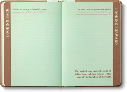 Compendium – Connection Every Day Guided Journal: A Daily Practice for Community and Self-Reflection – A 5-Minute-a-Day Personal Growth Notebook – An Inspiring Daily Journal for Forming New Habits