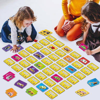 gisgfim 100 PCS Memory Matching Game Famous Paintings Concentration Memory Card for Adults Learning Educational Game A Fun & Fast Artworks Theme Matching Games