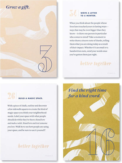 Compendium Better Together: 52 Activities to Spark Connection—An Activity Card Set