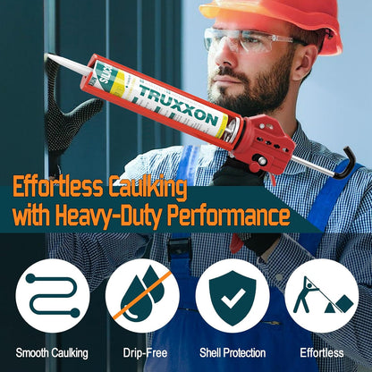2 PCS Professional Caulk Remover Tool – Heat-Treated Caulking Tool with 90° Sharp Blade & Solid Wood Handle, Saves Time for Home Improvement, Durable Grout & Silicone Remover Tool