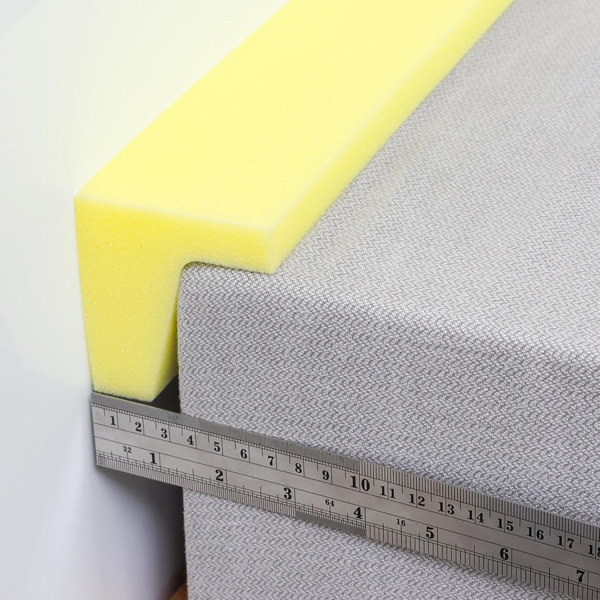 Bed Filler for Headboard, Suitable for Gap 1-2" of King Queen Twin Bed, 78.7'' Long Wedge Sleeping Pillow, Foam Mattress Gap Filler