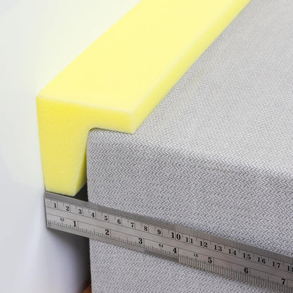 Bed Filler for Headboard, Suitable for Gap 1-2" of King Queen Twin Bed, 78.7'' Long Wedge Sleeping Pillow, Foam Mattress Gap Filler