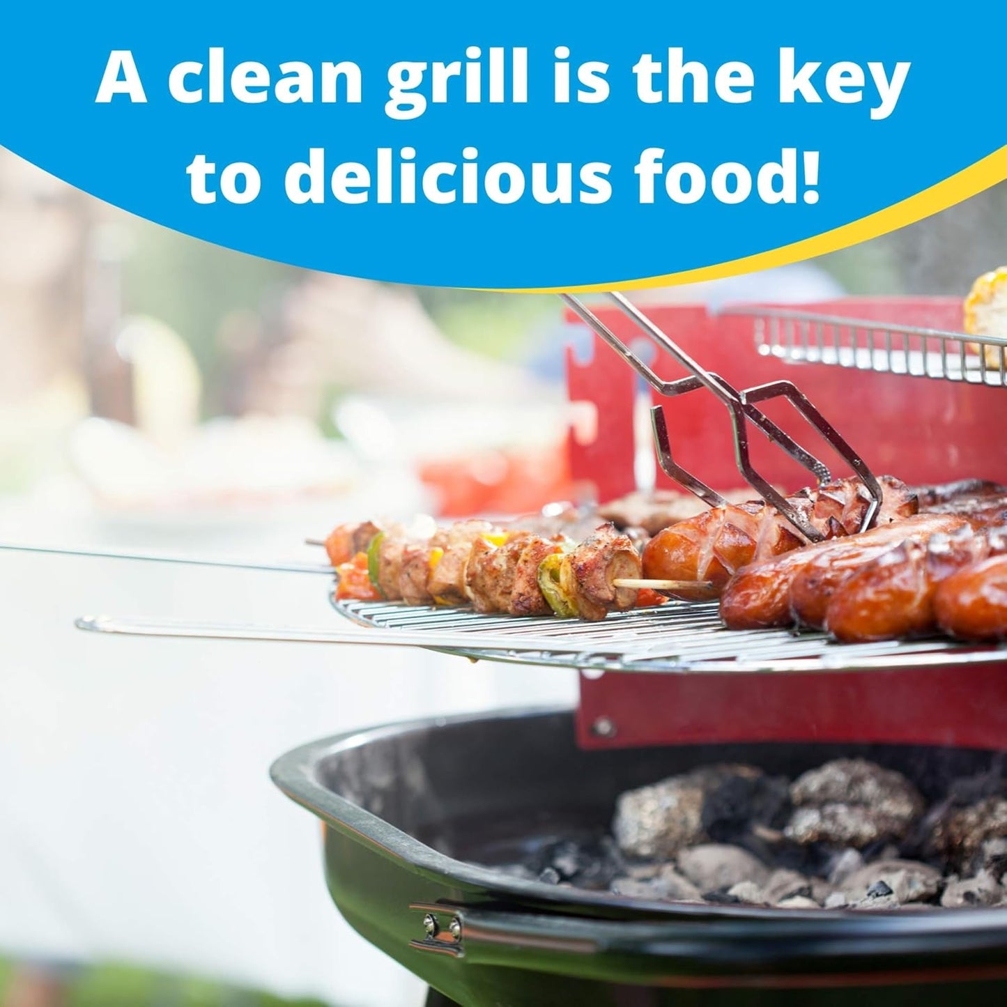 Carbona Oven Rack & Grill Cleaner Kit, Includes Bag & Gloves, Eliminates Thick Grease, Grime & Baked-On Food, Unscented Formula, No Scrubbing Required