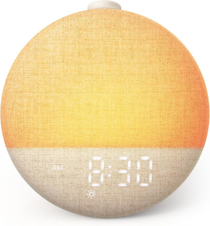 Dreamegg Sunrise 2 Sunrise Alarm Clock, Sound Machine for Sleep, 29 Sounds