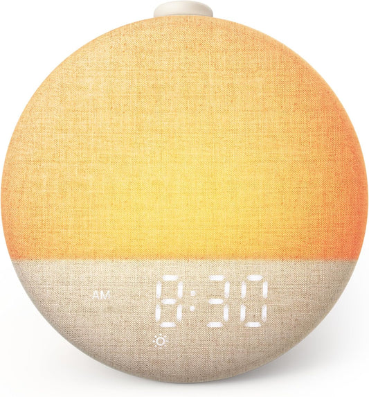 Dreamegg Sunrise 2 Sunrise Alarm Clock, Sound Machine for Sleep, 29 Sounds