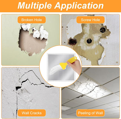 Drywall Repair Kit 13" Drywall Patch Kit Large Hole 8Pcs Wall Patch Repair