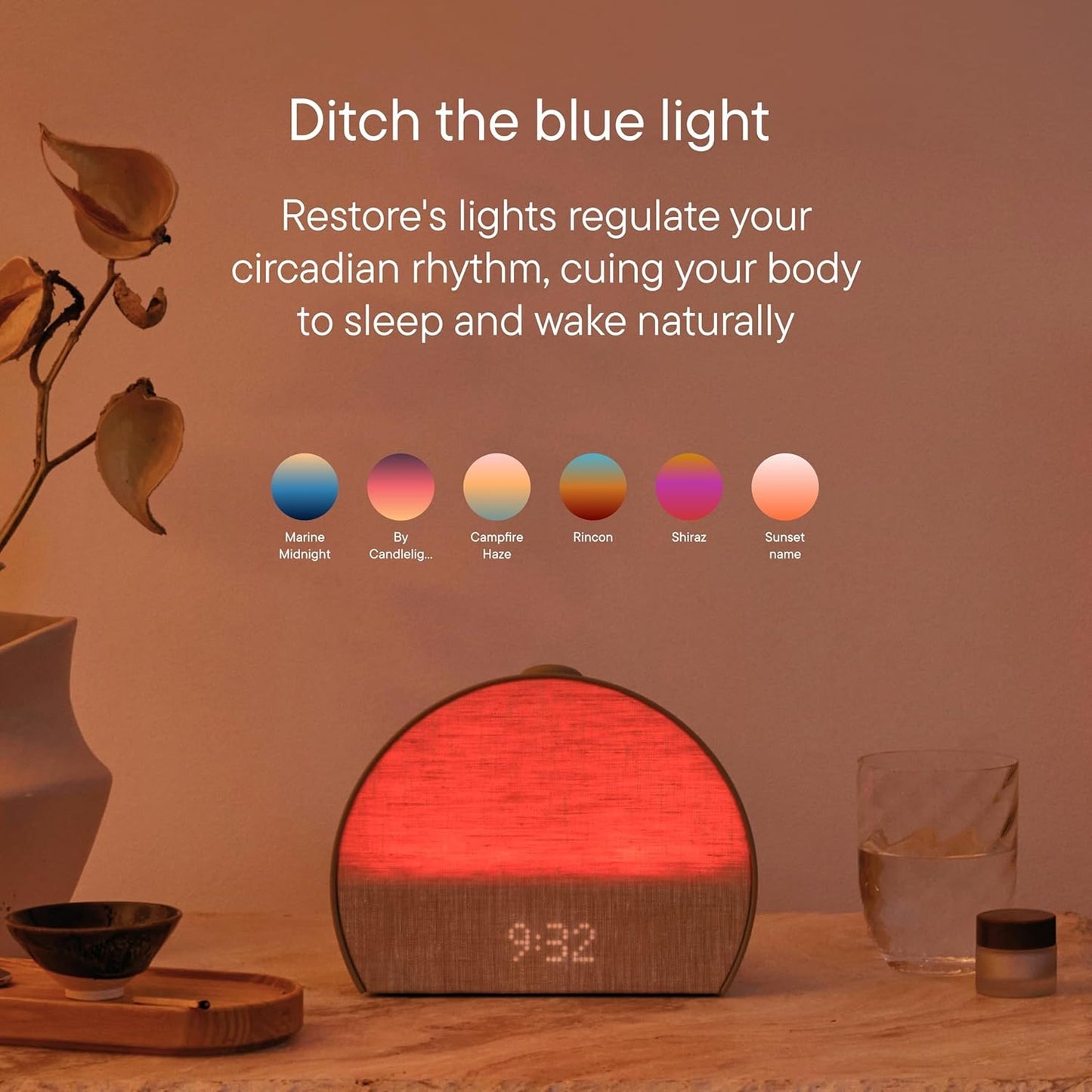 Hatch Restore 3 | Sunrise Alarm Clock, Smart Light, Sleep Audio (Putty) | White Noise Machine & Sunrise Alarm Light, 80+ Sleep Sounds, Screen-Free Bedtime Routine with Meditations via Hatch Sleep App