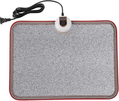 Livtribe Heated Floor Mat for Foot, Carbon Crystal Heated Foot Warmer