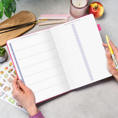 Legend Self-Care Journal – Guided Daily Reflection Journal to Support Mental & Physical Health – Daily Mood, Meditation & Personal Development Notebook – 7.1x10.5”, Lasts 3 Months (Turquoise)
