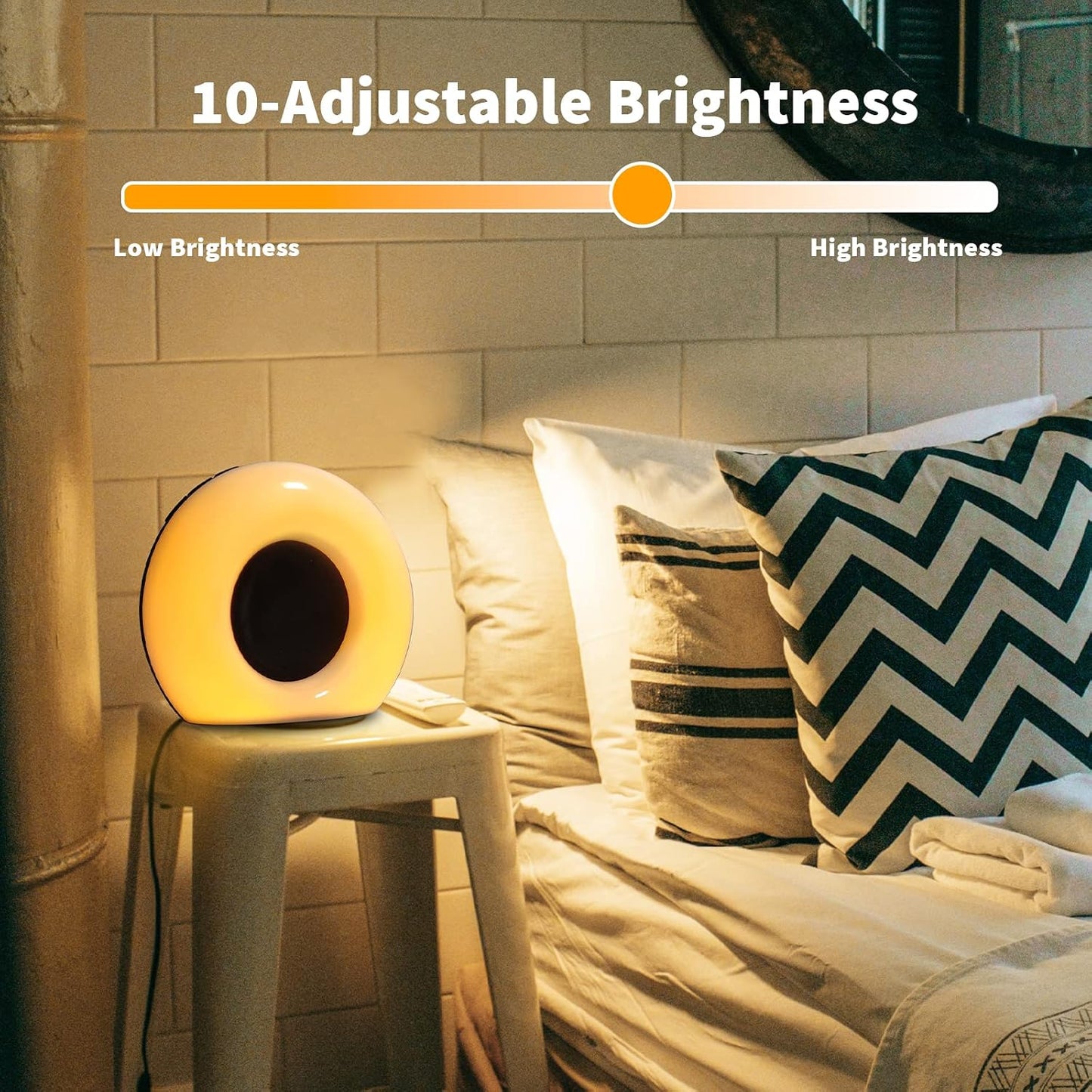 DailyBody Sound Machine White Noise Machine with 30 Soothing Sounds 12 Colors Night Light 32 Levels Volume 5 Timers & Memory Function Effectively Blocks Noise Ideal Sleep Machine for Baby Kids Adults