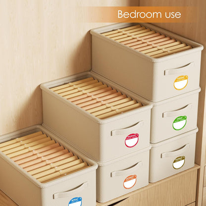 7000 Pcs 1 Inch Risepekt Removable Day Dots Food Labels (Monday-Sunday) | 【English Español Français】Easy to Peel Day of The Week Labels for Restaurant Kitchen Containers, Self Adhesive Date Stickers