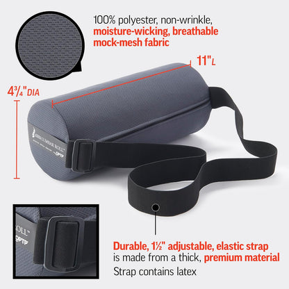OPTP The Original McKenzie Lumbar Roll – Firm Density Low Back Support