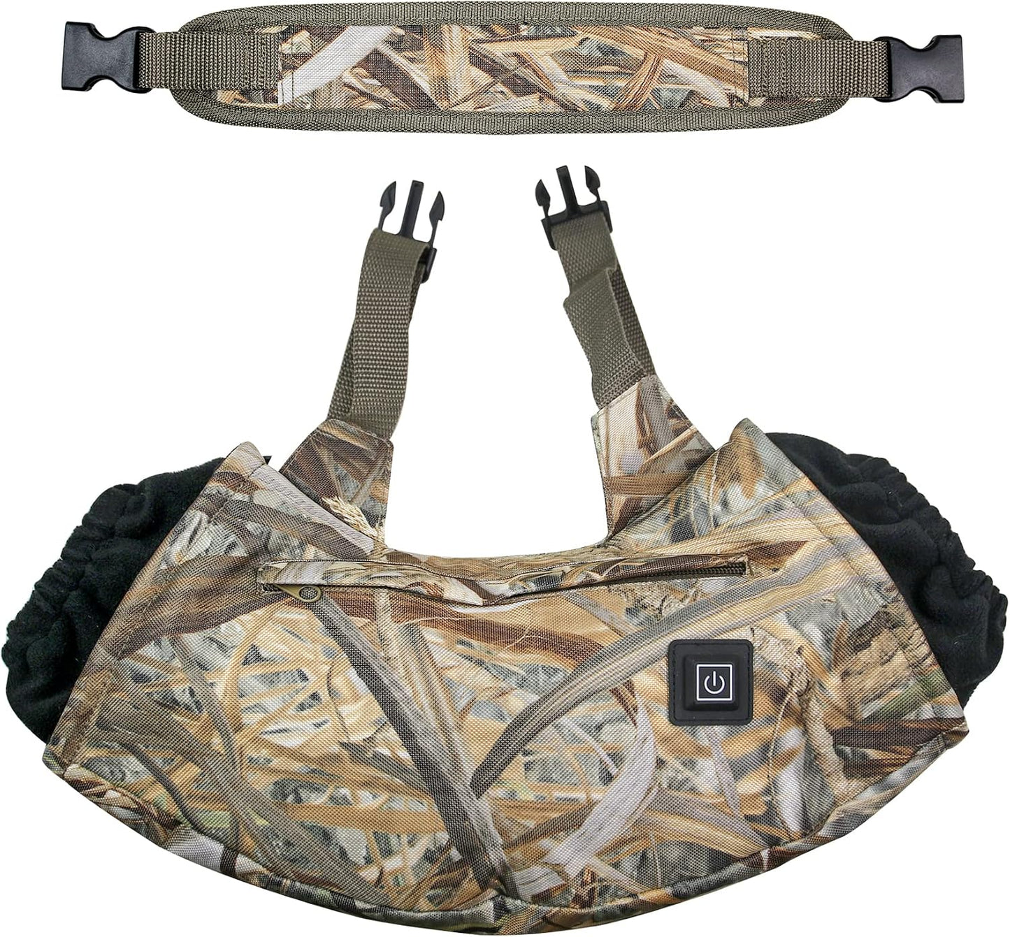Heated Hand Muff, Electric Heating Hand Warmer Pouch, Suitable for Outdoor Hunting, Sports, Photography, Golf, Football in Cold Winter Keep Warmth (Batteries no Including)
