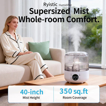 3L Top Fill Cool Mist Ultrasonic Humidifier