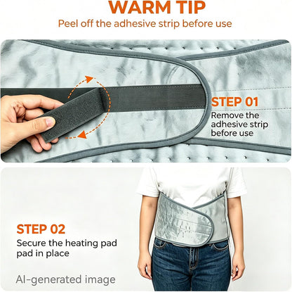 IGXHAVIZ Heating Pad with Adjustable Belt