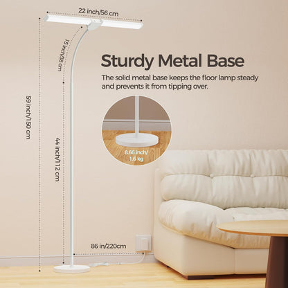 LED Floor Lamp for Living Room,Bright Reading Lamps for Office