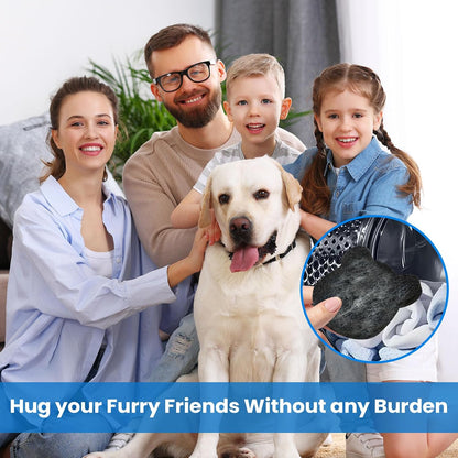 Pet Hair Remover for Laundry, 2026 Upgraded Pet Hair Catcher for Washing Machine, Reusable Dryer Pet Hair Balls and Lint Traps,Effective Dog Cat Fur Cleaner for Bedding,Blankets,Couch,Clothes (4 Pack)