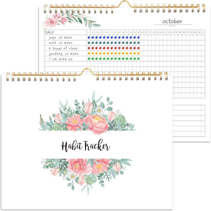Habit Tracker Calendar- Daily, Weekly & Monthly Habit Tracker Journal