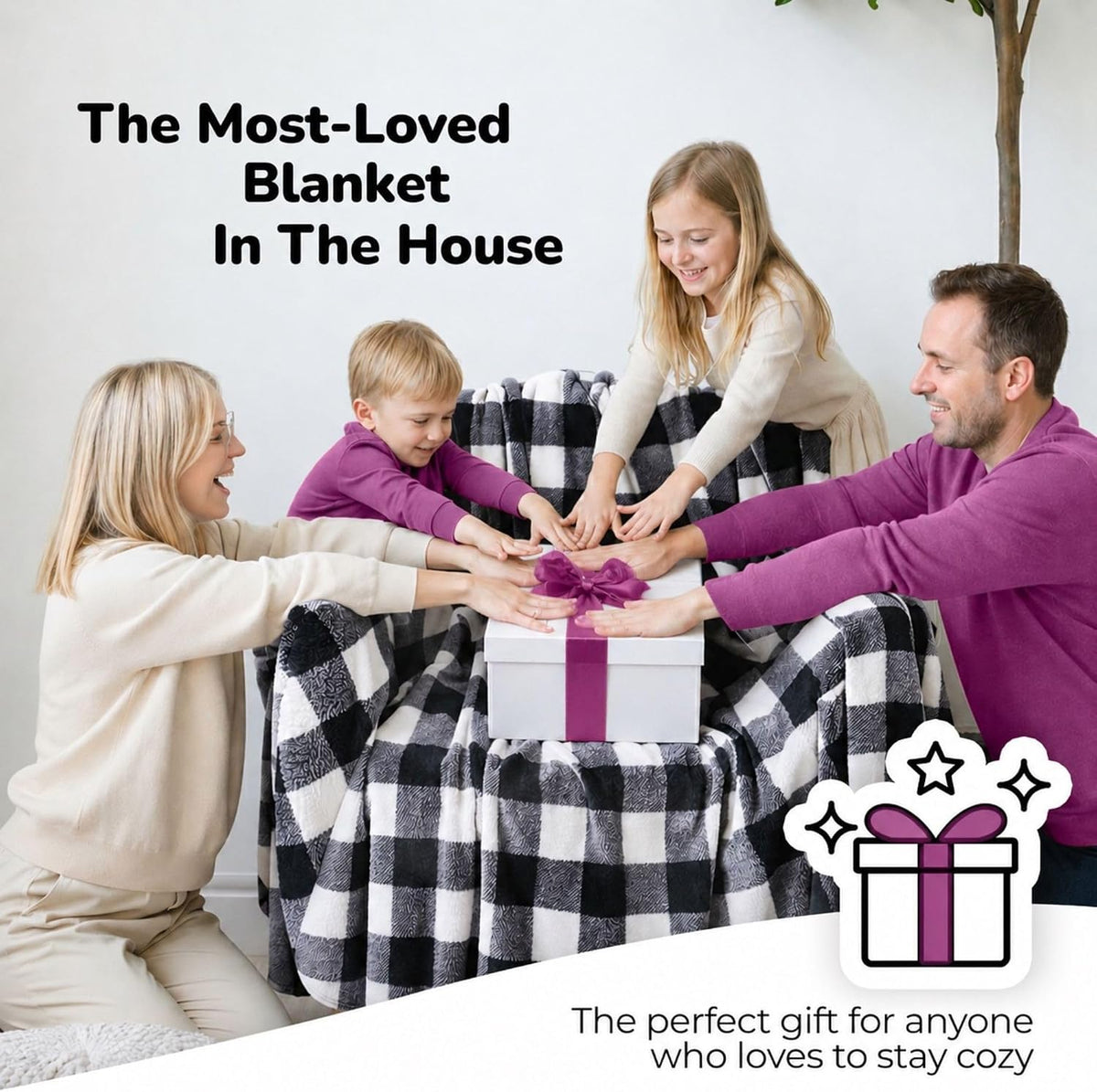 Super Blanky Wearable Blankets for Women & Men, Dorm Room Essentials, Gift for Her, Gifts for Women, Wife Birthday Gift Ideas