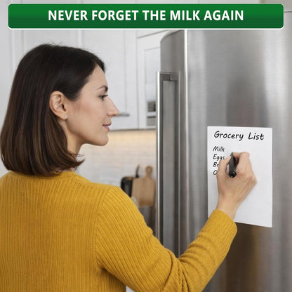 Dry Erase Small Magnetic to Do List White Board for Fridge A5 - Lined Dry Erase Todo List for Refrigerator - Daily Magnetic Planner - Mini Whiteboard Checklist - Magnet Task List White Board