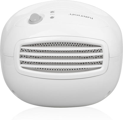 Ivation IVADM10 Powerful Small-Size Thermo-Electric Dehumidifier - for Smaller Room, Cupboard, Basement, Attic, Stored Boat, RV, Antique Car,White