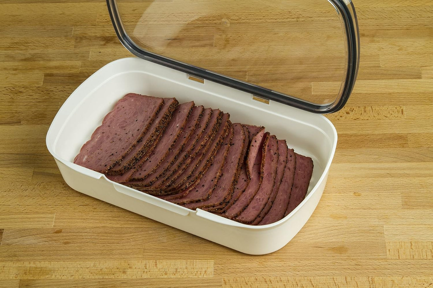ProKeeper Deli Food Storage Container with Air-Tight Seal and Dry Erase Lid | Ideal for Deli Meats, Cheeses, and Bacon, BPA Free and Dishwasher Safe