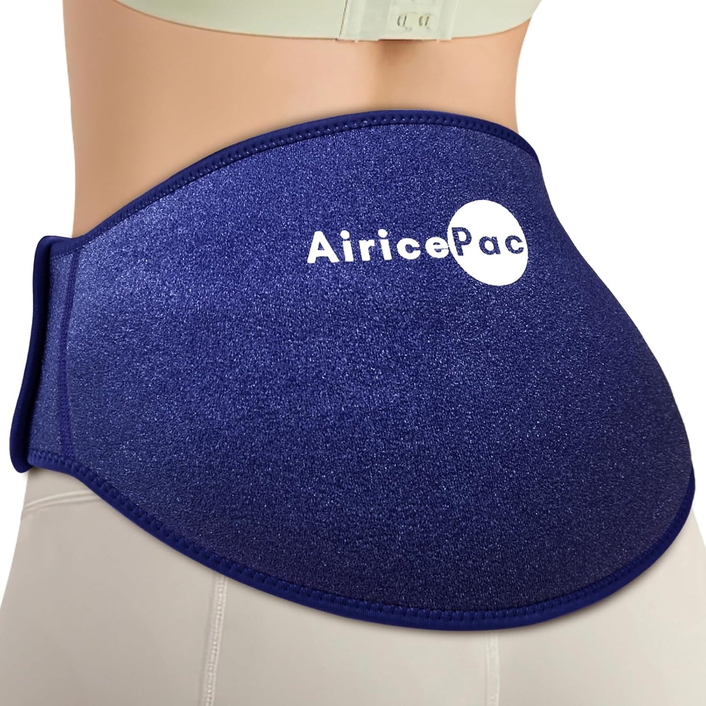 AiricePac Elbow Ice Pack Wrap, Tennis Golfers Sleeve For Arm and Calf Injuries Reusable, Cold Compression for Pain Relief